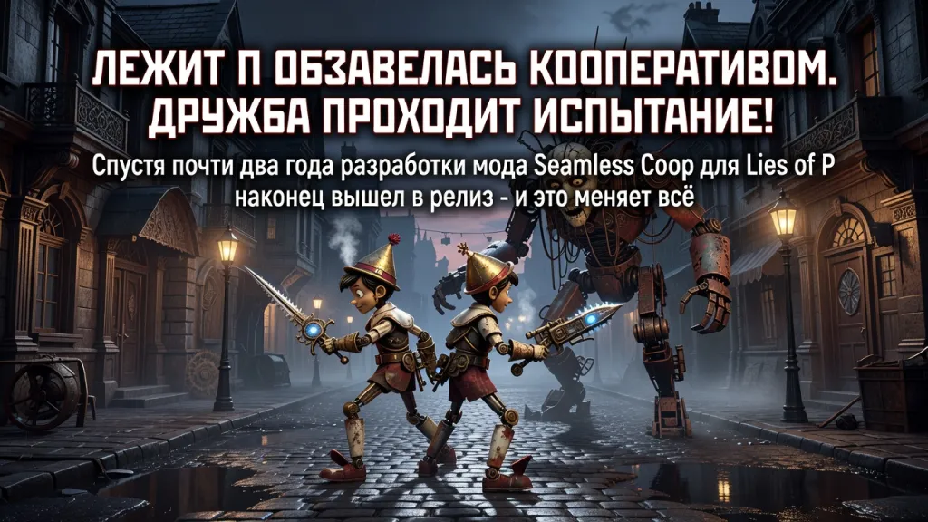 Lies of P обзавелась кооперативом. Дружба проходит испытание!