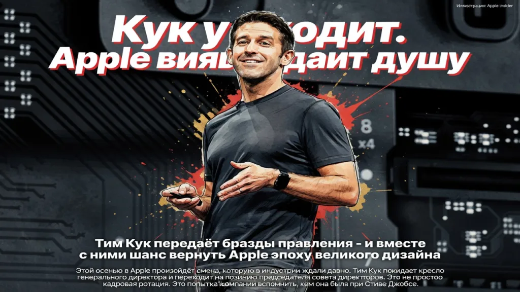 Кук уходит. Apple возвращает душу